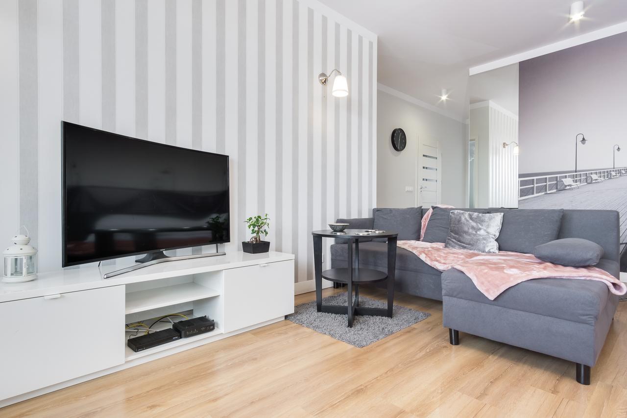 Elite Apartments Marine Suite กดัญสก์ ภายนอก รูปภาพ